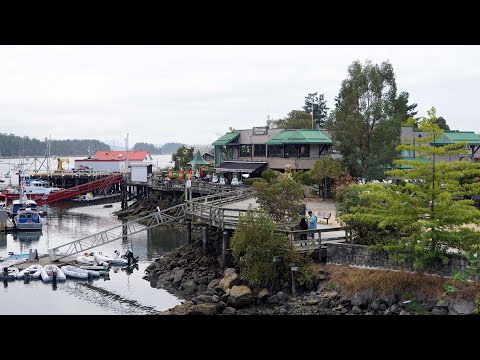 Ganges, Salt Spring Island - Virtual Walking Tour in BC, Canada