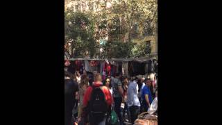 preview picture of video 'El Rastro Market, Madrid'
