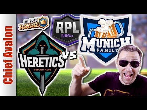 TEAM HERETICS vs MUNICH ESPORTS - RPL EUROPE IV - Clash Royale eSports
