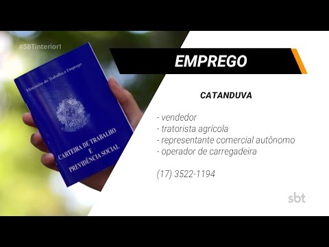 Vagas de emprego em Catanduva, Olímpia e mais cidades