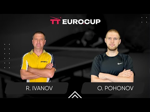 08:15 Ruslan Ivanov - Oleksandr Pohonov 02.08.2025 TT Euro.Cup Ukraine Master. TABLE 3