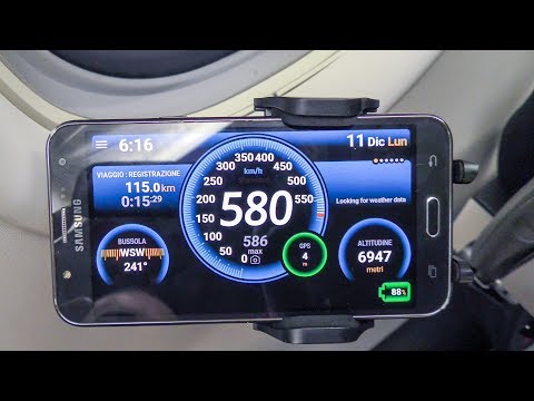 Night Takeoff. ACCELERATION, SPEED, ALTITUDE Recording. De Havilland DHC-8 400