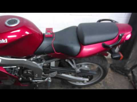 Positive Negative Battery Starter Wires 2007 Kawasaki ZZR600 1083 8