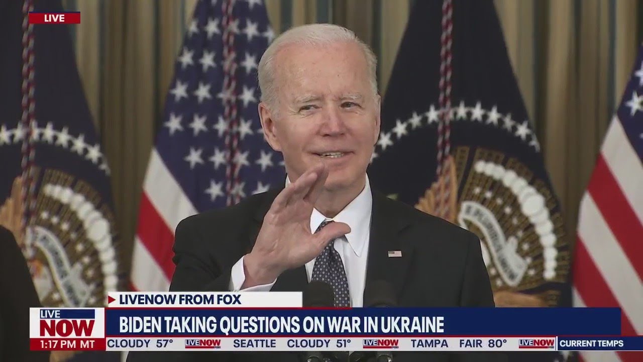 'You gotta be silly': Biden snaps at Peter Doocy over Russia questions | LiveNOW from FOX