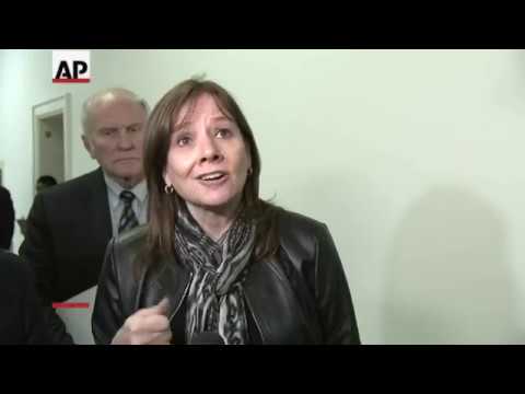 Three Ohio congressmen met with the head of General Motors Wednesday in Washington in their bid to keep an assembly plant from closing, urging her to give auto workers a chance at a new line of electric vehicles soon headed into production. (Dec. 6)