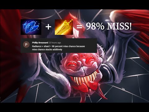 Master Tier Broodmother - Shard + Radiance = 97% MISS! - Immortal (0023)