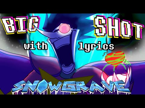 BIG SHOT WITH LYRICS (SNOWGRAVE) | DELTARUNE CHAPTER 2 COVER