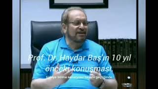 Haydar Baş'ın 10 yıl önceki konuşması: akp-mhp-hdp Türkiye'yi bölecekler. chp göstermelik muhalefet