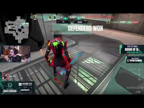 SHROUD Reacts to Skadoodle  ACE  Against  RNG