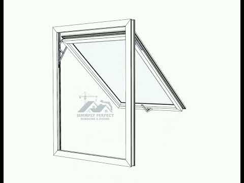 Top hung- white