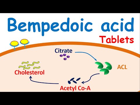 Bempedoic Acid 180mg Tablets