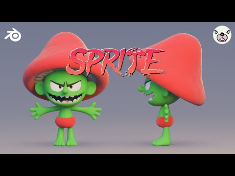 Моделируем персонажа из "Sprite Fright" в Blender
