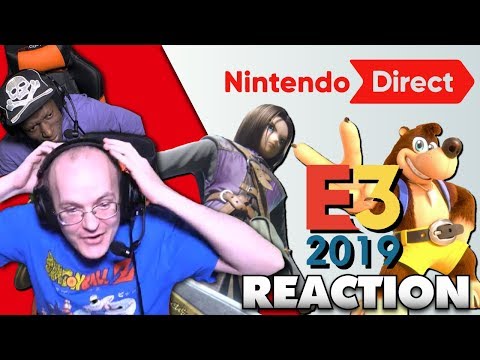 Mew2king, Salem & Domo React to the E3 2019 NINTENDO DIRECT [06.11.19]