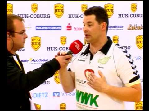 Pressekonferenz HSC 2000 Coburg - DJK Rimpar Wölfe, 01.04.2012