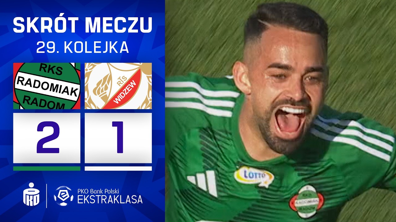 Radomiak Radom vs Widzew Łódź Highlights