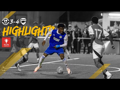 Highlights | Hertford Town U18 3-4 Arsenal U18 | FA Youth Cup 3rd Round | Tuesday 3rd December 2024