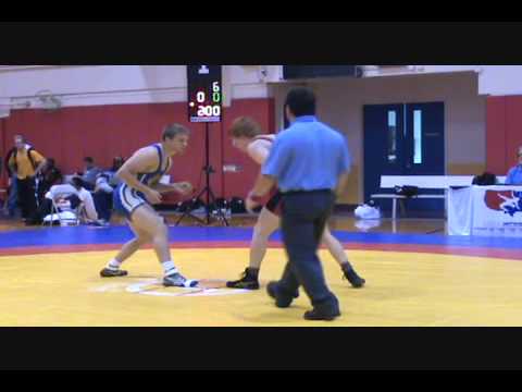 Aaron Briggs dec. Matt Thomas - FILA Jr WTT Greco prelims at 74 kg
