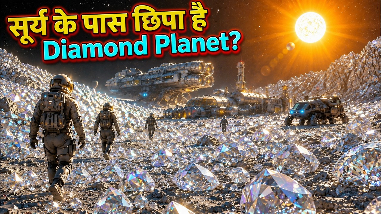 Mercury के अंदर Diamonds की दुनिया? Mercury’s Secret Diamond Layer Explained