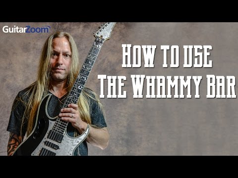 How to use The Whammy Bar | Ultimate Guide to Vibrato | Steve Stine | GuitarZoom.com