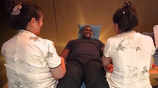 My 6’9 Bodyguard’s First Day in Asia Was Wild 😳