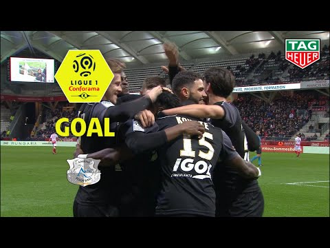 Goal Yunis ABDELHAMID (44' csc) / Stade de Reims - Amiens SC (2-2) (REIMS-ASC) / 2018-19