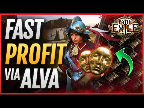 [PoE 3.25] How to make EASY PROFIT With Alva (For Any Farming Strategy) - Path of Exile Guide