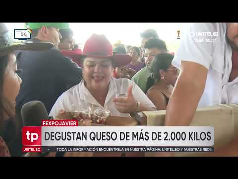 2.000 kilos: El queso más grande del país destaca en San Javier