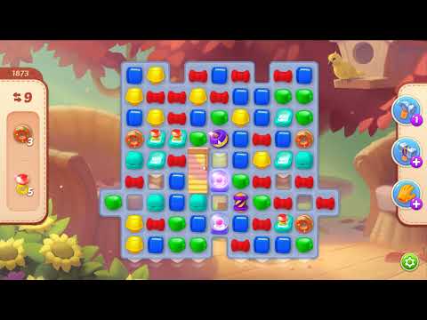 Homescapes level 1873 - 15 Moves - No Boosters #Bubunka