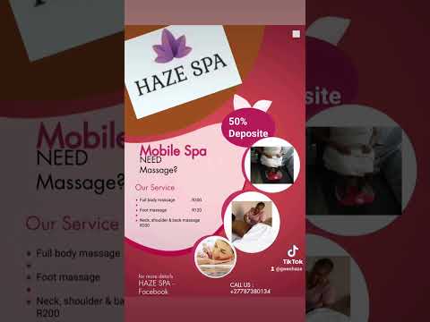 Mobile spa which brings spa services at the comfort of your own home
