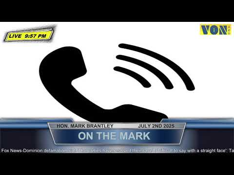 ON THE MARK WITH HON MARK BRANTLEY