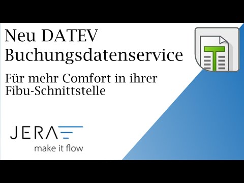 Jetzt neu: DATEV Buchungsdatenservice für Ihre FIBU-Schnittstelle