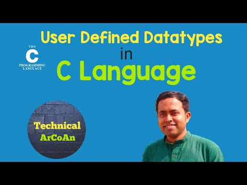 User Defined Datatypes in C Language | C Tutorial for Beginners
