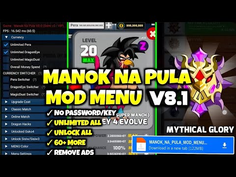 Manok Na Pula MOD Menu APK v8.1 (Unlimited Money & XP, Max Level 999) Latest Version 2025