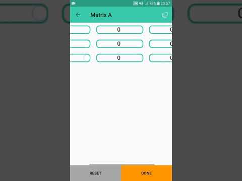Matrix Calculator