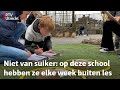 Rekenen in de kou: 'Ook als het regent is het leuk'