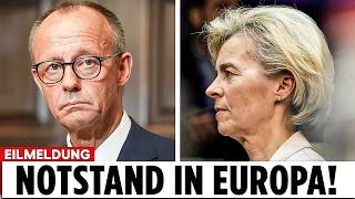 Etwas Unglaubliches ist gerade passiert: Merz und Ursula in Panik!