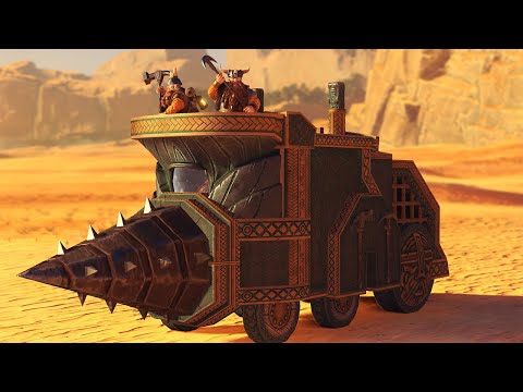 Dwarf Earth Borer - Warhammer 3 Mod Highlight