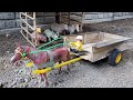 How To Make Horse Bullock Cart From Bamboo DIY Woodworking Project