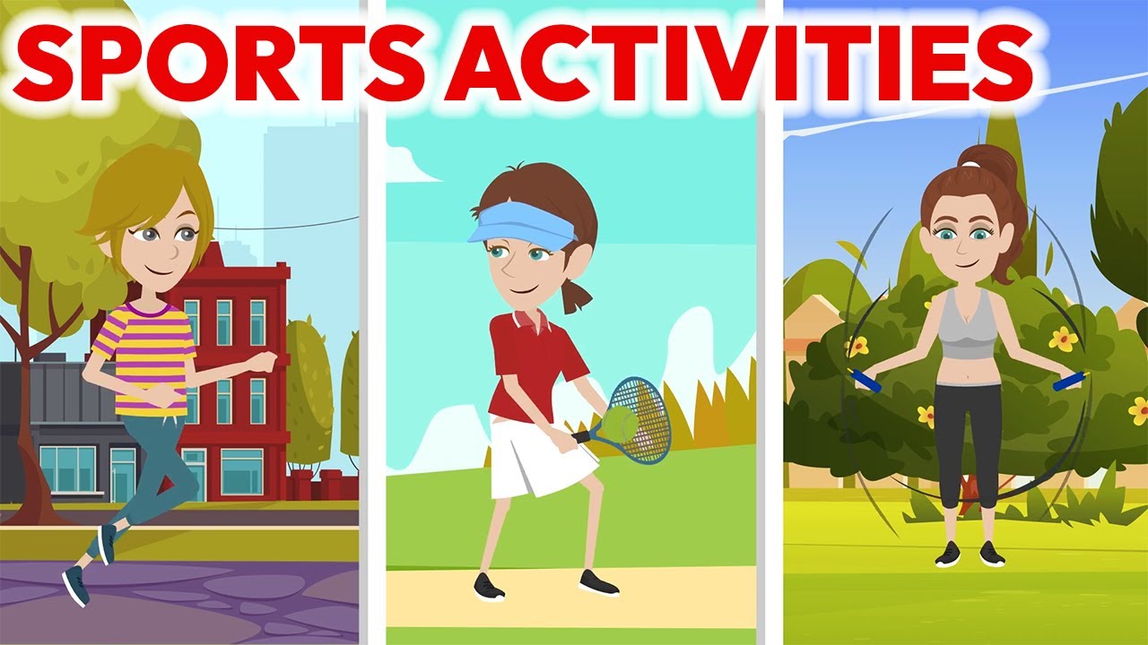 Do You Know Any Sports? - Sports Activities | English Conversation Practice Easy