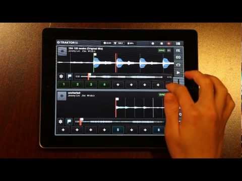 How to Remix Songs in Traktor DJ (iPad) with Loops and Cues by @jeremylim