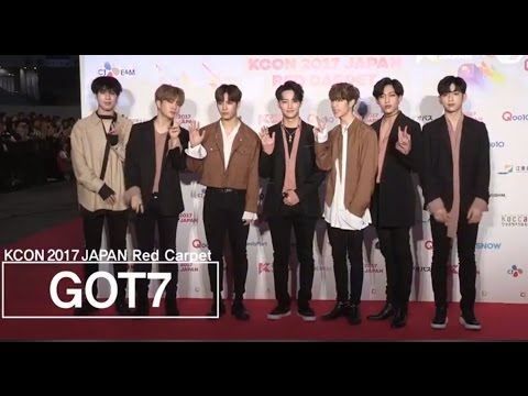 170520 GOT7 - Red Carpet KCON2017 JAPAN