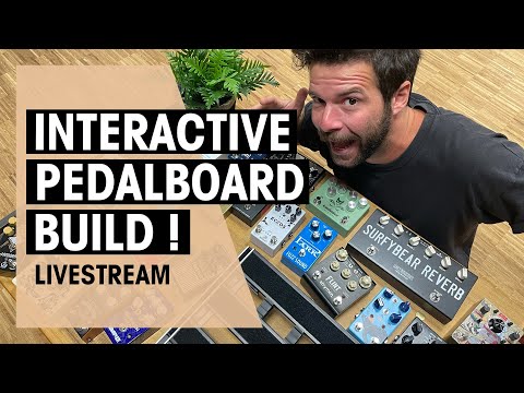 LIVE Pedalboard Build! | You decide what pedals go on there!  | Thomann