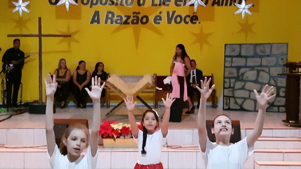 Coreografia Infantil "Nasceu Jesus" Ministério Semear de Guarulhos