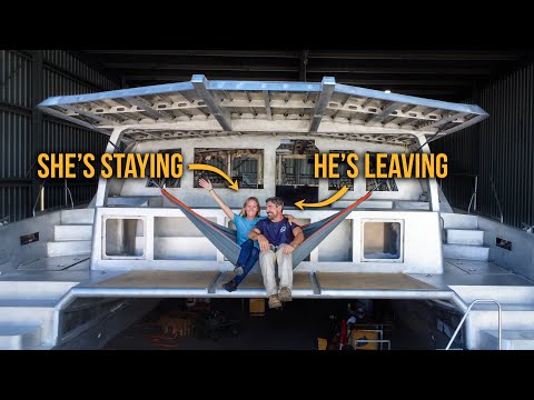 A MAJOR Shift In The Build…Aluminum Catamaran Build Pt. 40