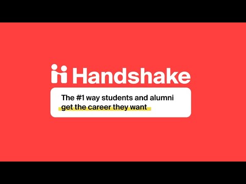 Handshake Student Account UI Motion Graphics | Product Video | Handshake