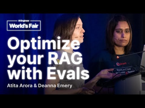 Navigating RAG Optimization with an Evaluation Driven Compass: Atita Arora and Deanna Emery