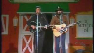 Hank Williams Jr &amp; Johnny Cash  - Kaw Liga