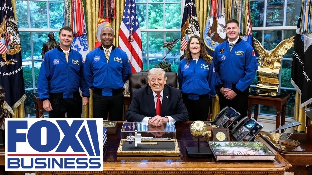 WATCH LIVE: Trump honors Artemis II crew at NASA’s Johnson Space Center