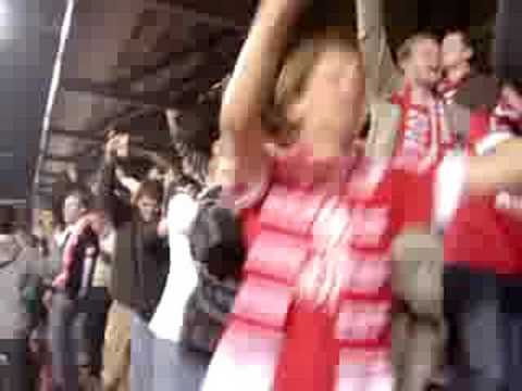 Charleroi - KV Kortrijk : Sfeer bij de bezoekers