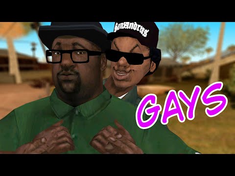 SMOKE Y RYDER SE VUELVEN NOVIOS - Gta San Andreas Loquendo